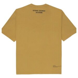 Opening Ceremony Cotton T-Shirt Brown XXS $225